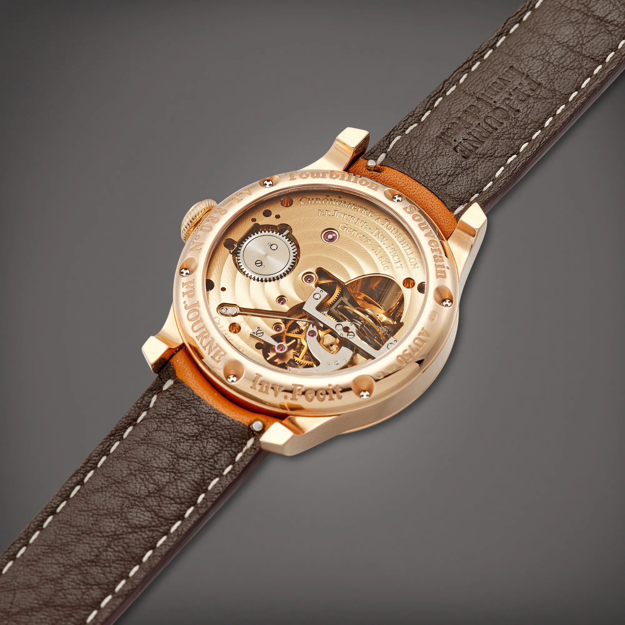 F.P. Journe Tourbillon Souverain 42mm Rose gold Rose gold 4