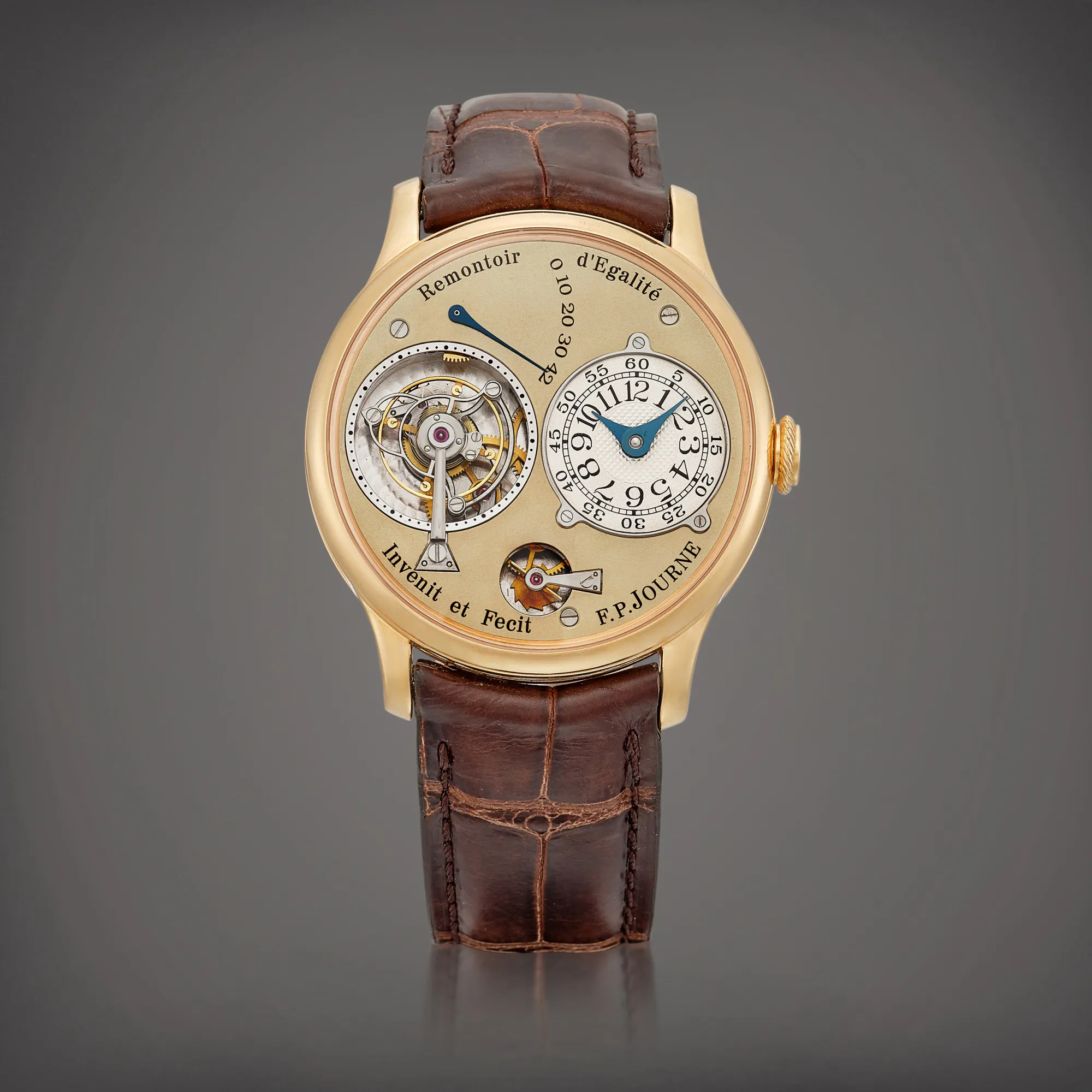 F.P. Journe Tourbillon Souverain 38mm Rose gold White