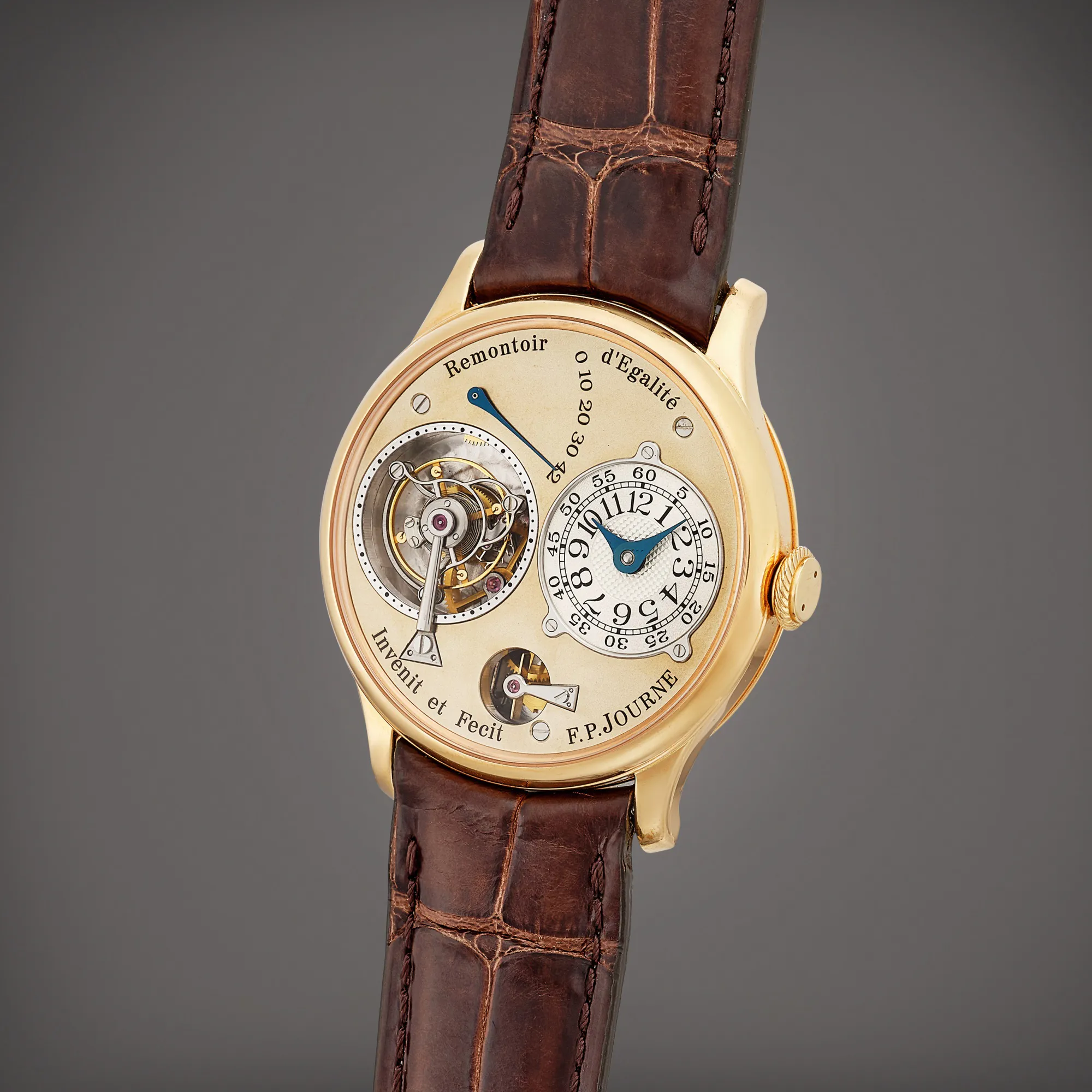 F.P. Journe Tourbillon Souverain 38mm Rose gold White 1