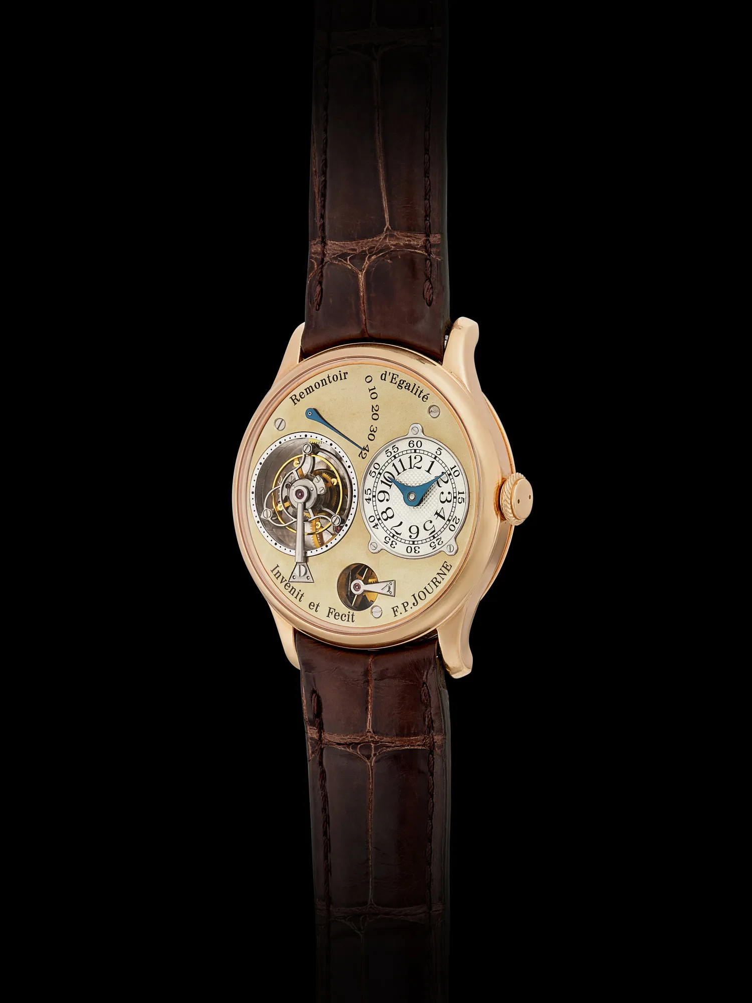 F.P. Journe Tourbillon Souverain 38mm Rose gold White 5