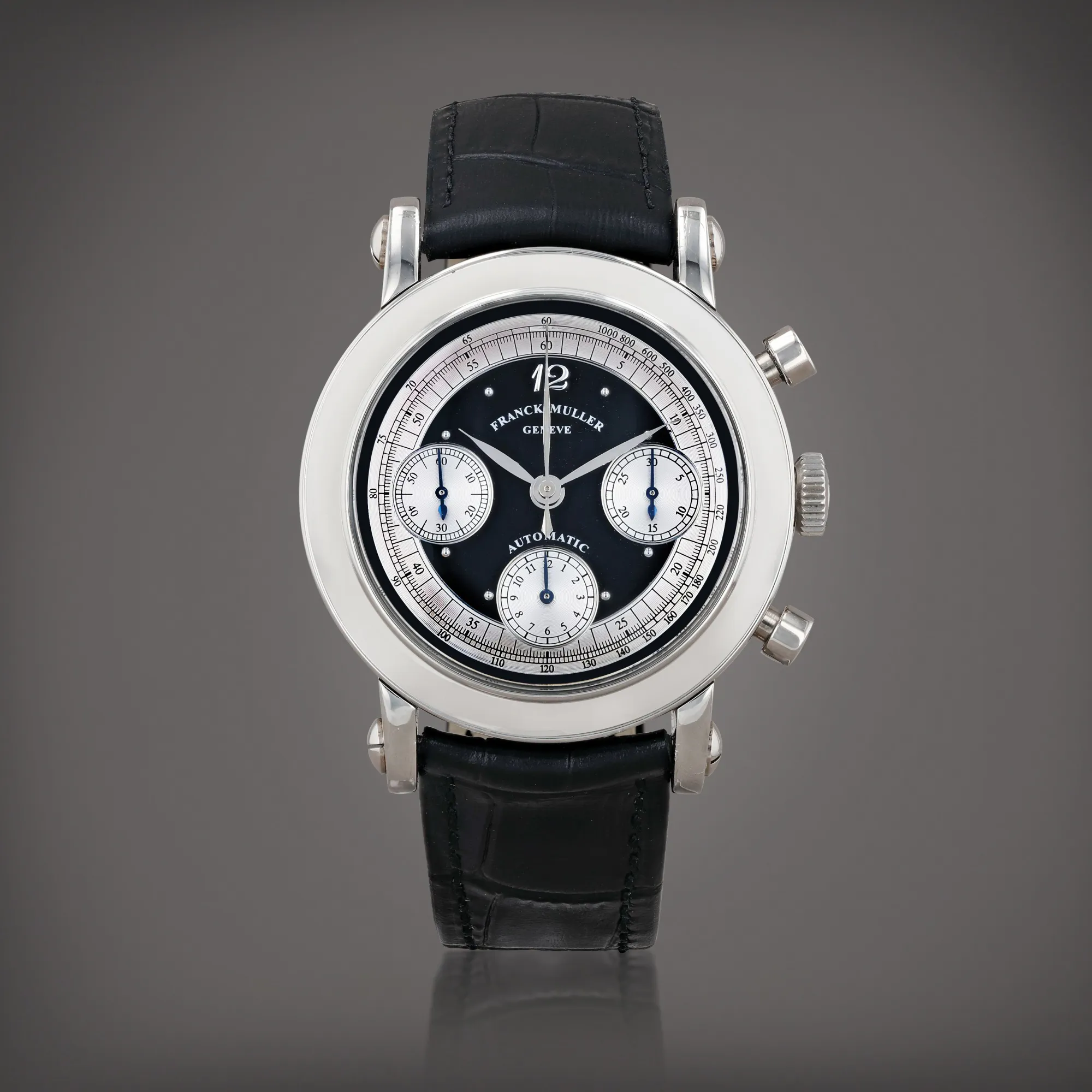 Franck Muller 7000 39mm White gold Black