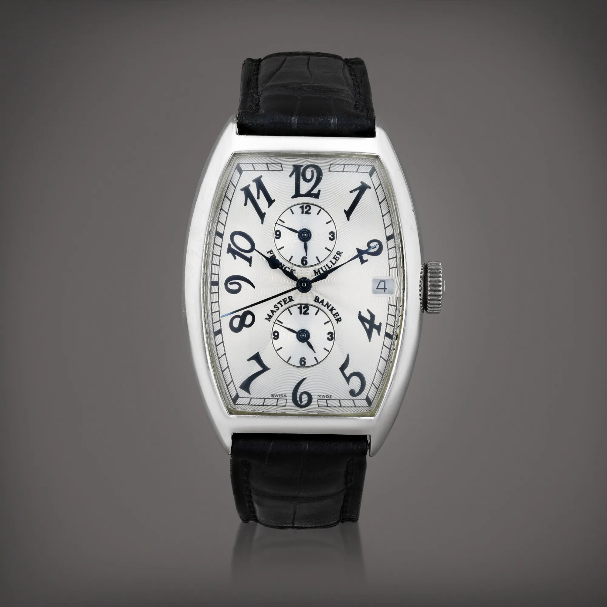 Franck Muller Master Banker 5850 45mm Platinum Silver