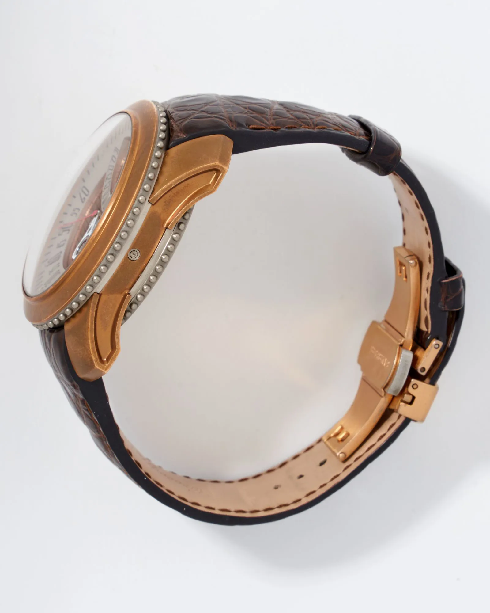 Gérald Genta Gefica GBS.Y.98.330.CB.BD 46.5mm Bronze and Titanium White 8