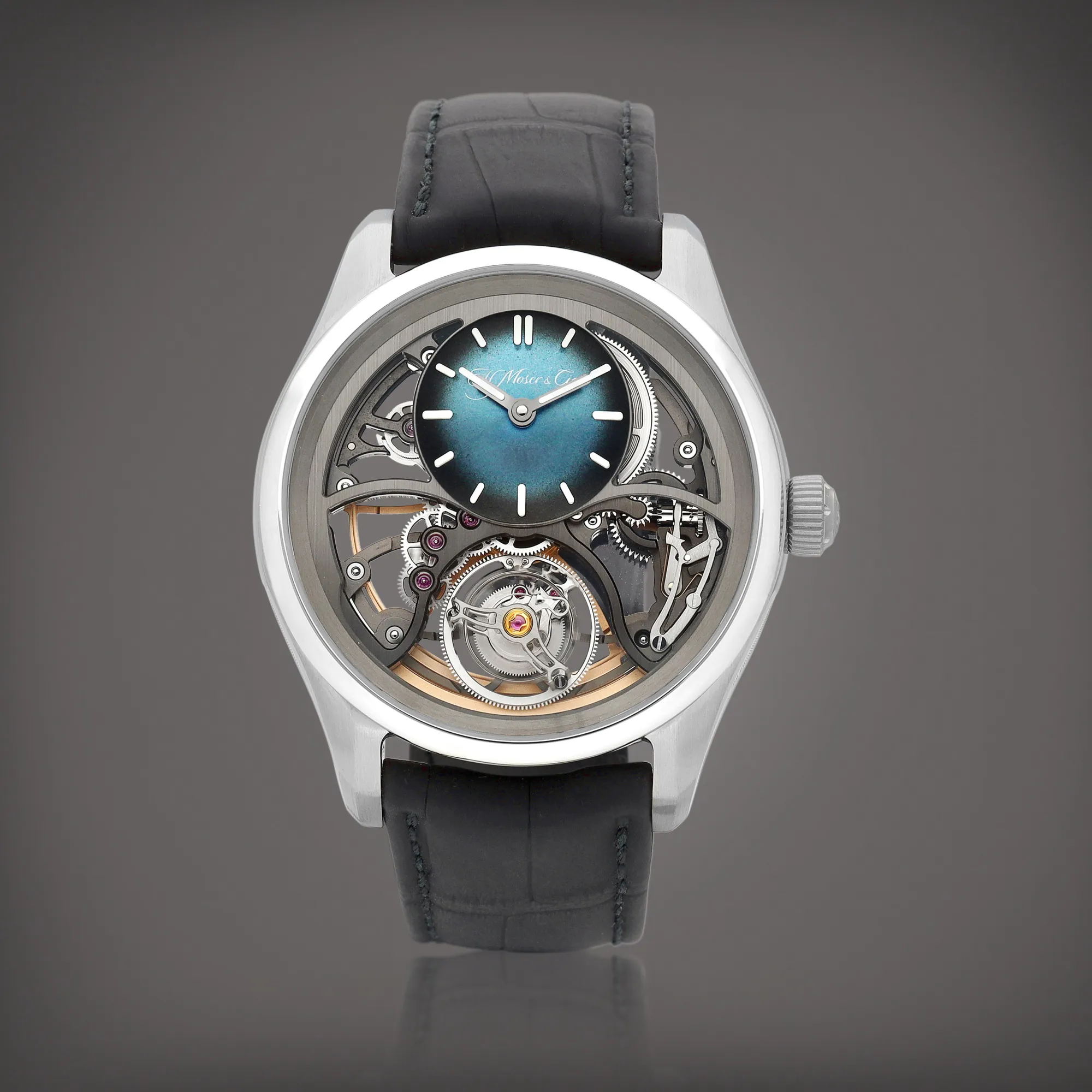 H. Moser & Cie. Pioneer Tourbillon 3811-1200