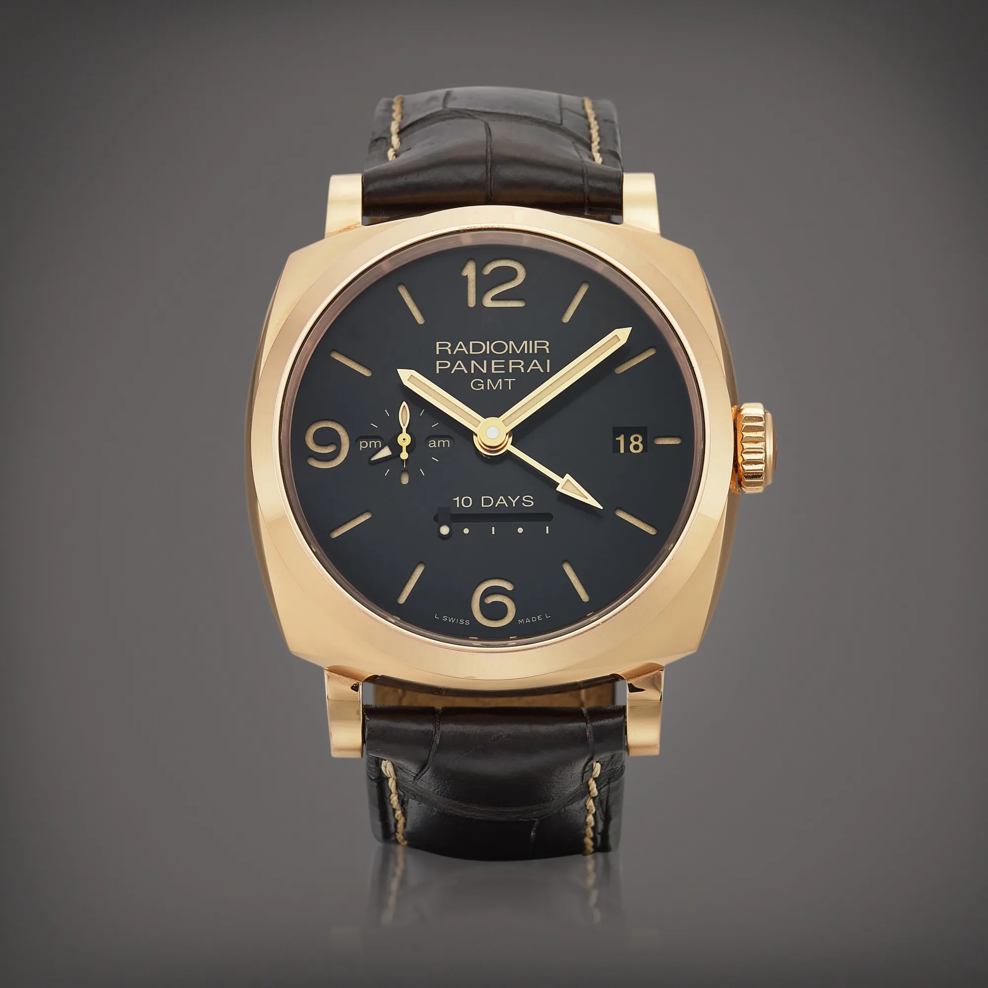 Panerai Radiomir 1940 PAM 00625 45mm Rose gold Black