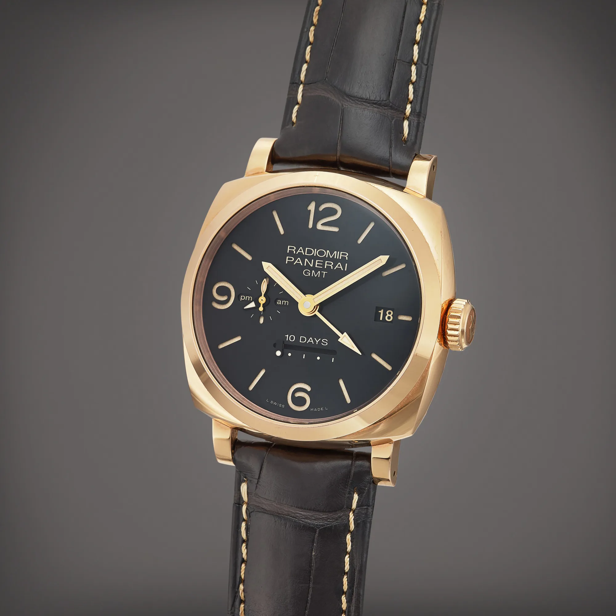 Panerai Radiomir 1940 PAM 00625 45mm Rose gold Black 2