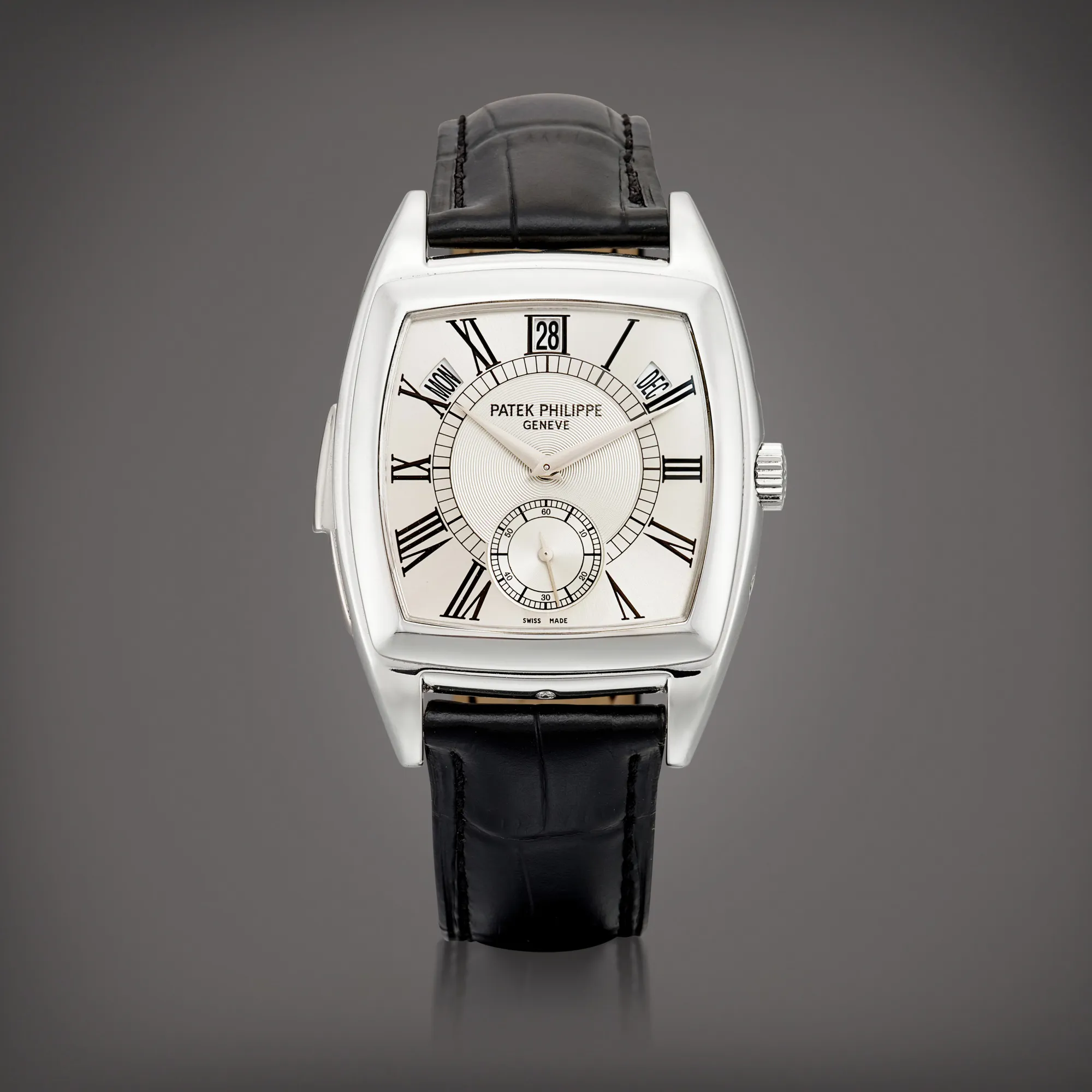 Patek Philippe Annual Calendar 5033 51mm Platinum Silver