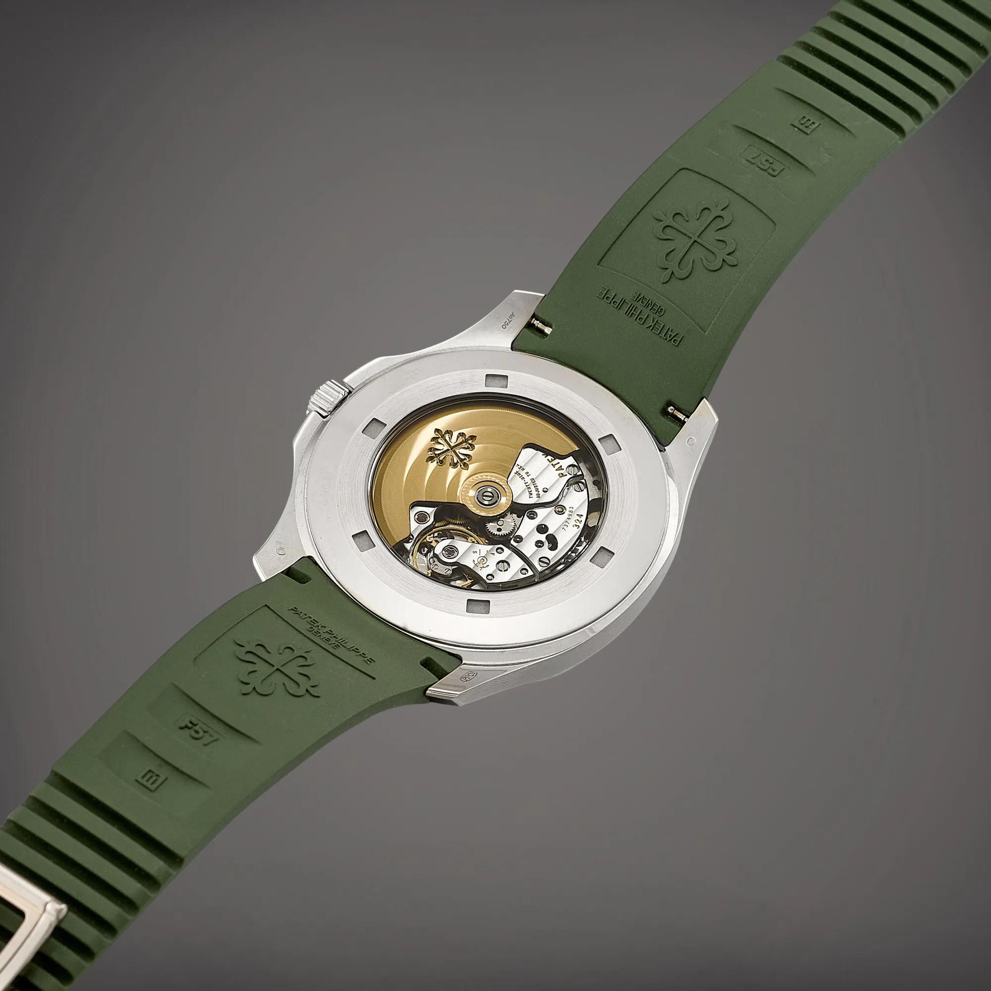 Patek Philippe Aquanaut 5168 42mm White gold Green 1