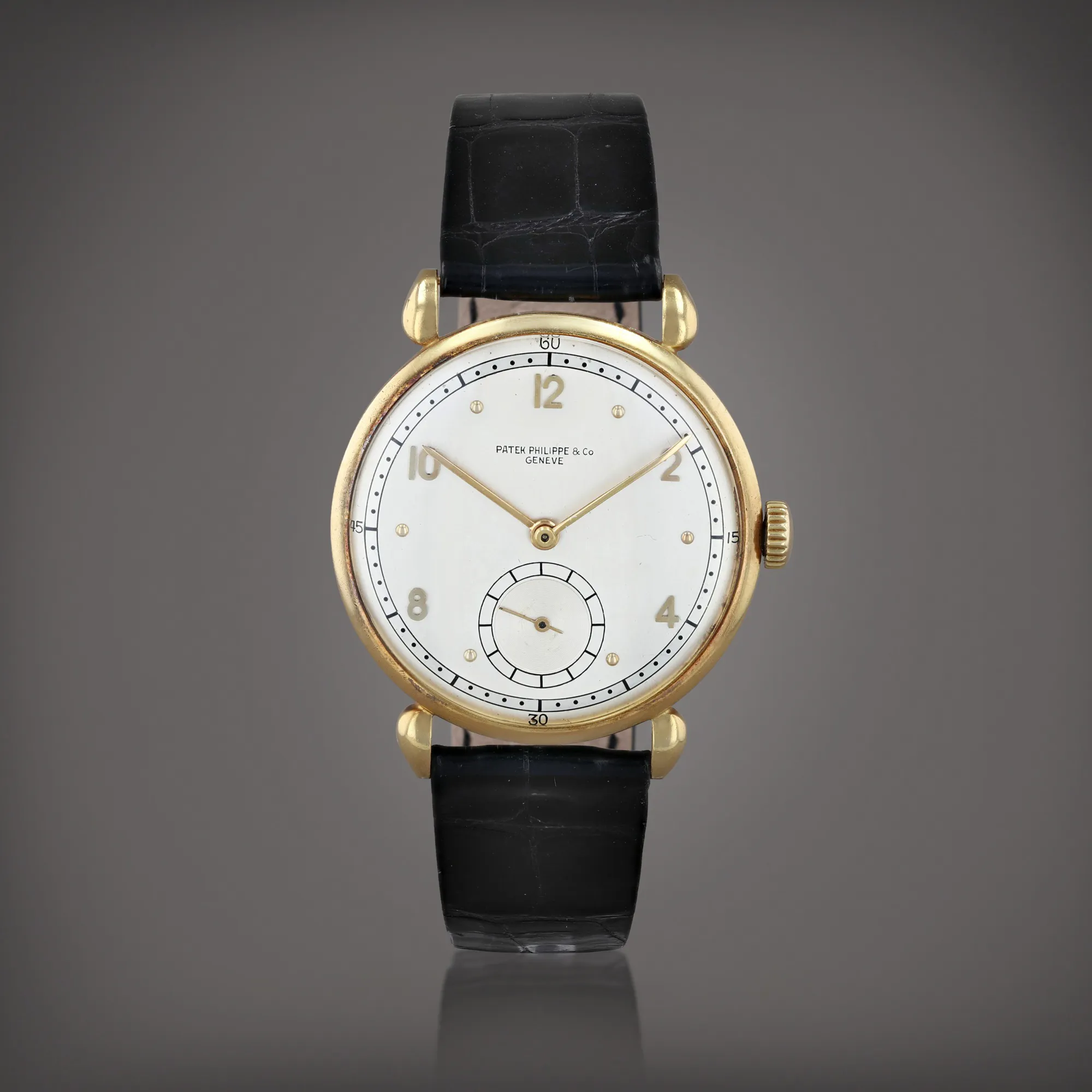 Patek Philippe Calatrava 1509 35mm Yellow gold Silver