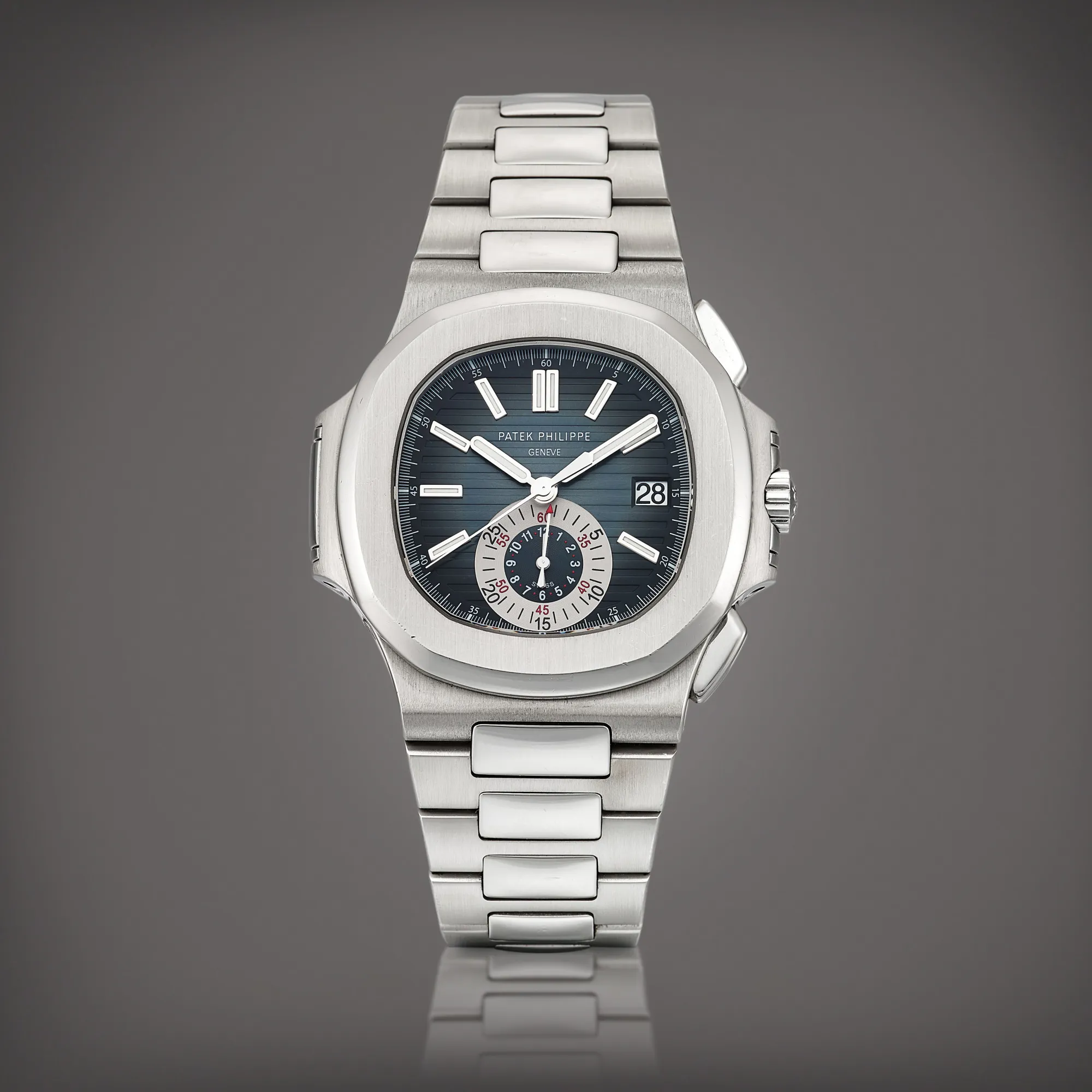 Patek Philippe Nautilus 5980 40.5mm Stainless steel Blue