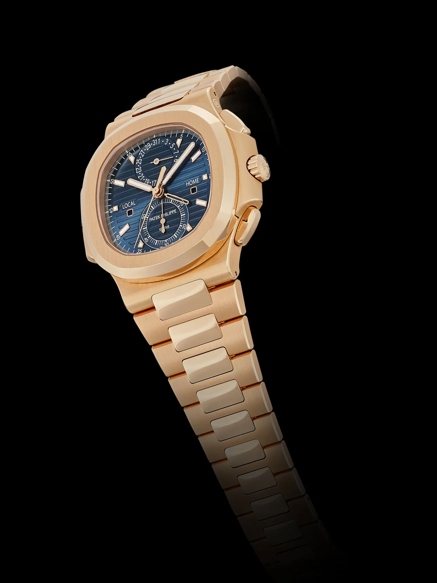 Patek Philippe Nautilus 5990 40.5mm Rose gold Blue 4