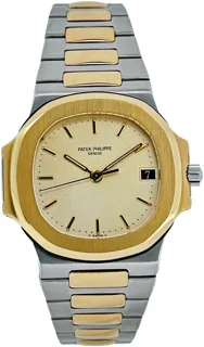 Patek Philippe Nautilus 3800/1 Yellow gold and Stainless steel White