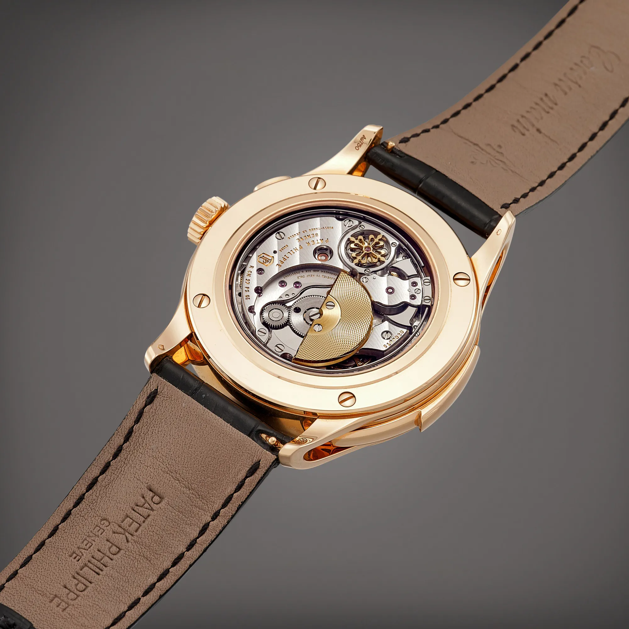 Patek Philippe Minute Repeater Perpetual Calendar Chronograph 5208 42mm Rose gold Black 4