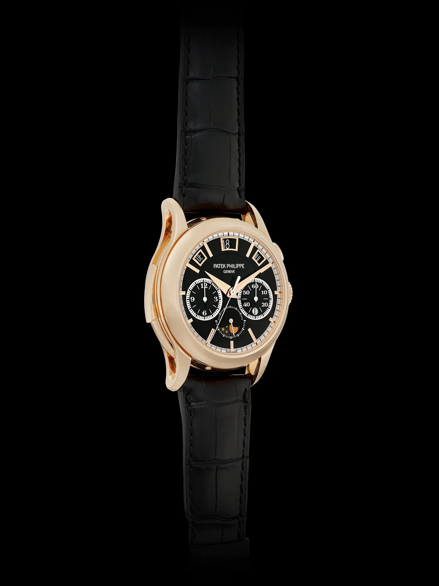 Patek Philippe Minute Repeater Perpetual Calendar Chronograph 5208 42mm Rose gold Black 5