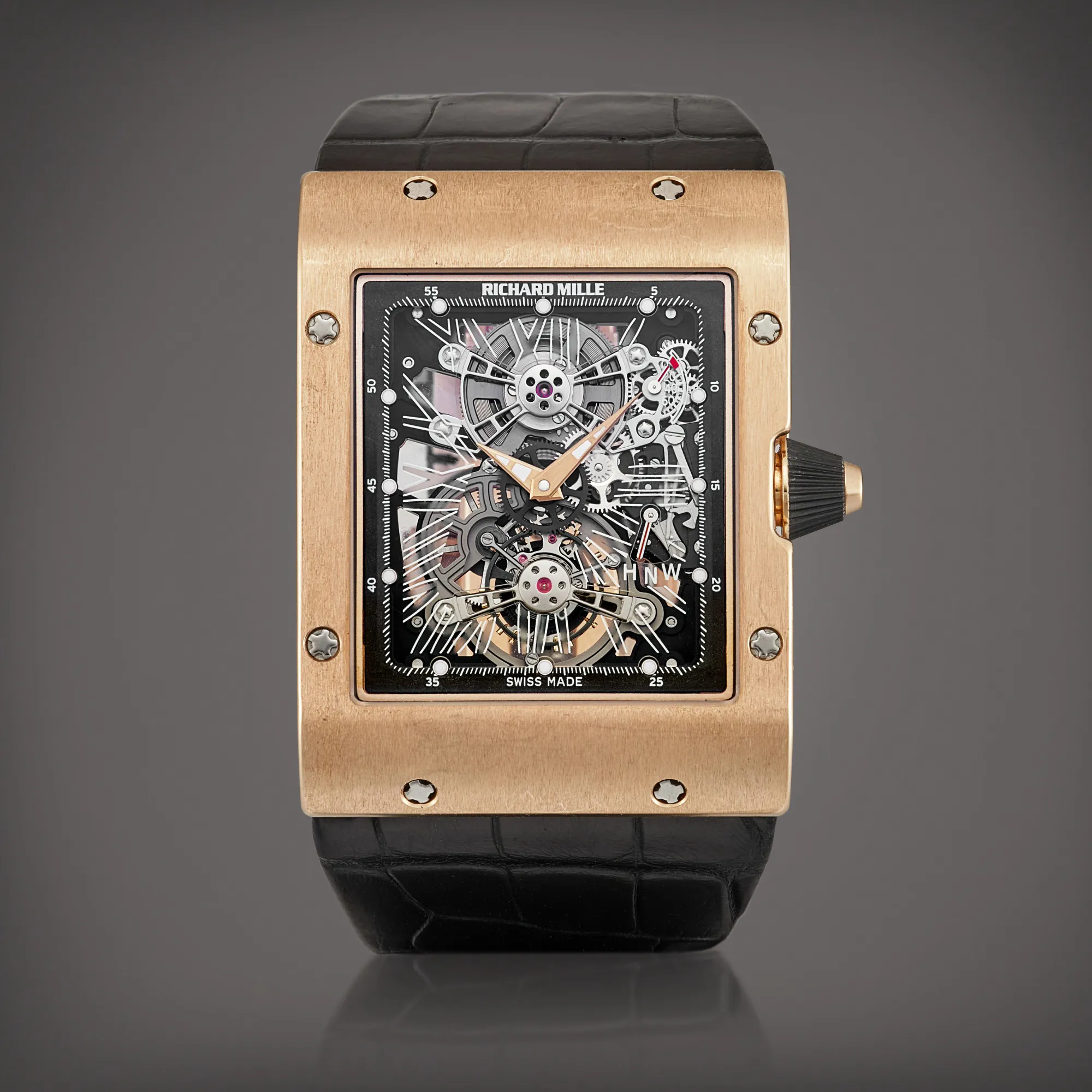 Richard Mille RM 017 50mm Rose gold Skeletonized