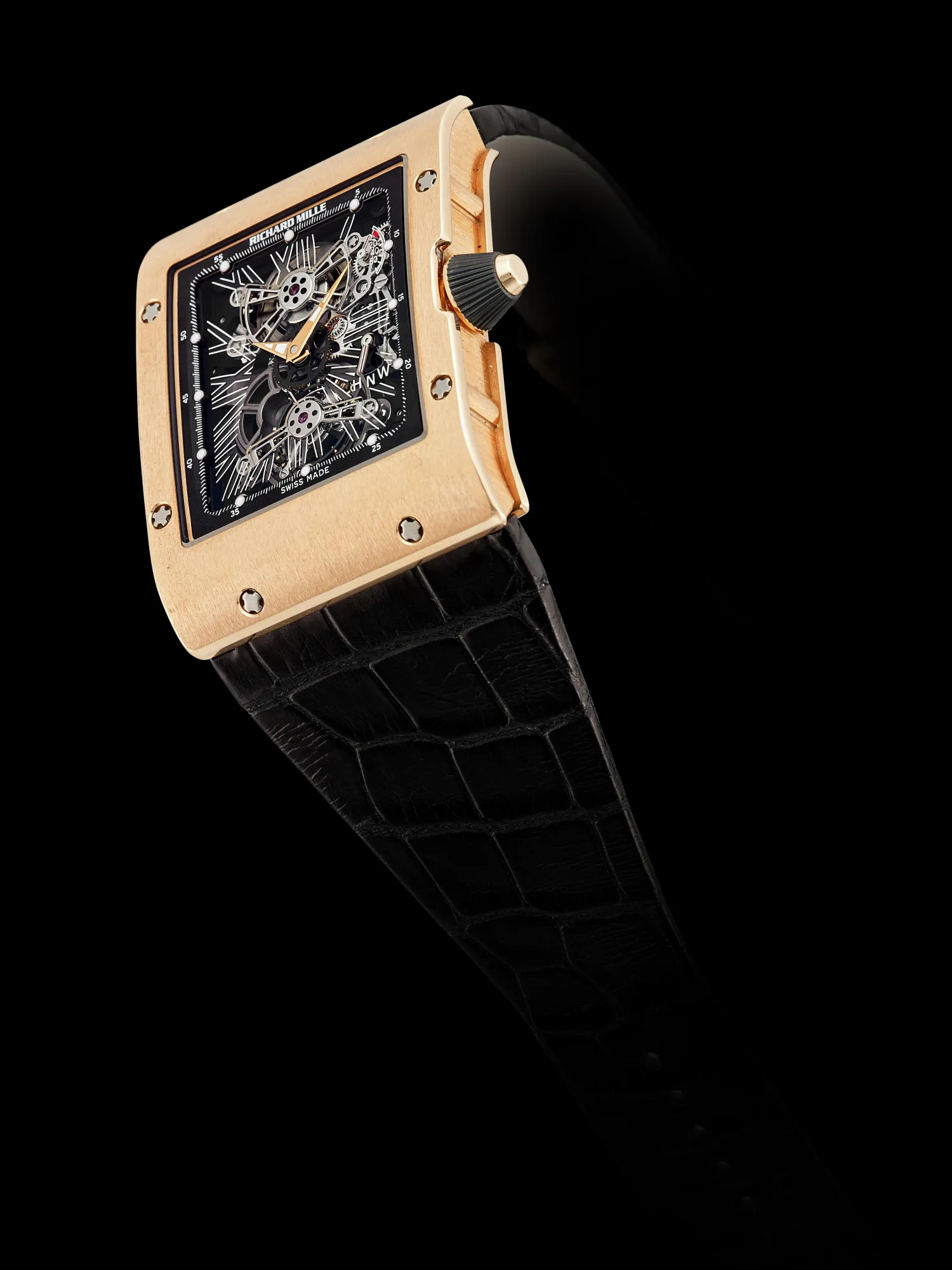 Richard Mille RM 017 50mm Rose gold Skeletonized 5