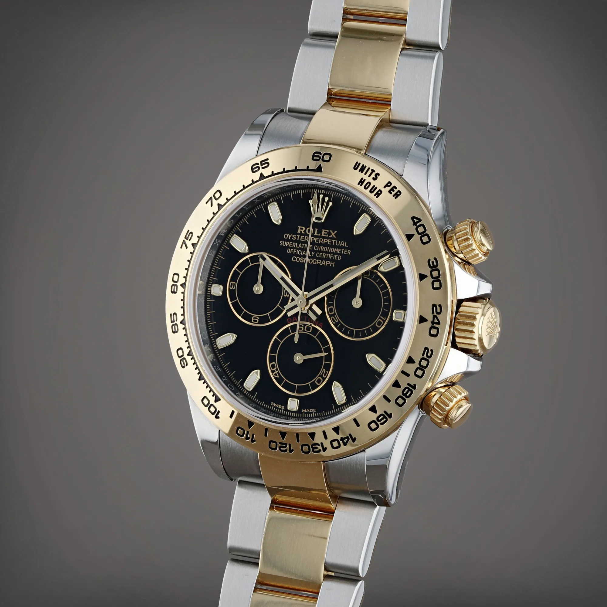 Rolex Daytona 116503 40mm Yellow gold and stainless steel Black 1