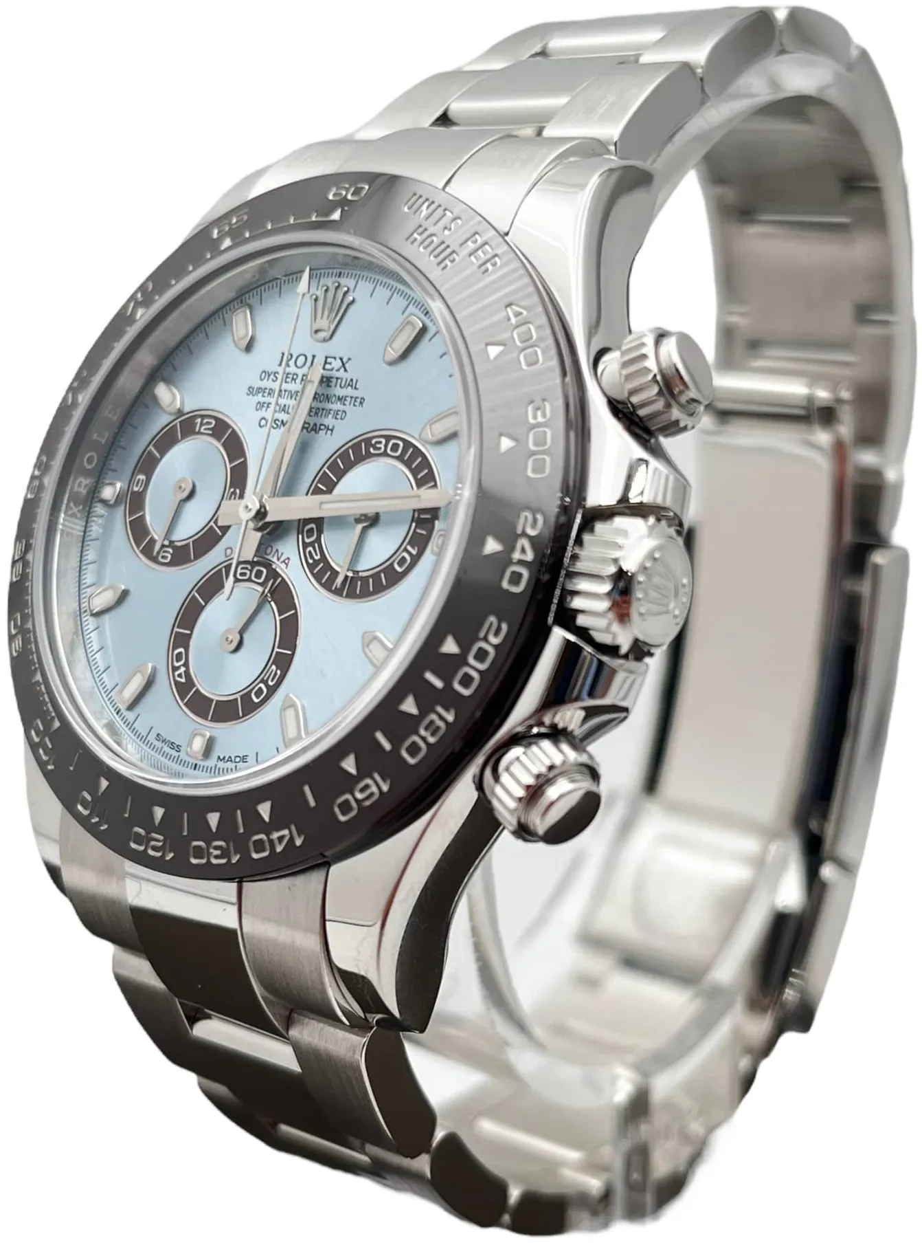 Rolex Daytona 116506 40mm Platinum Ice blue 2