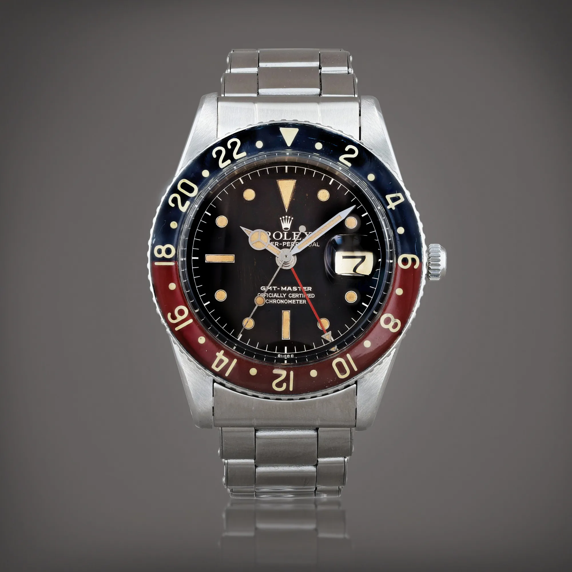 Rolex GMT-Master 6542 38mm Stainless steel Black