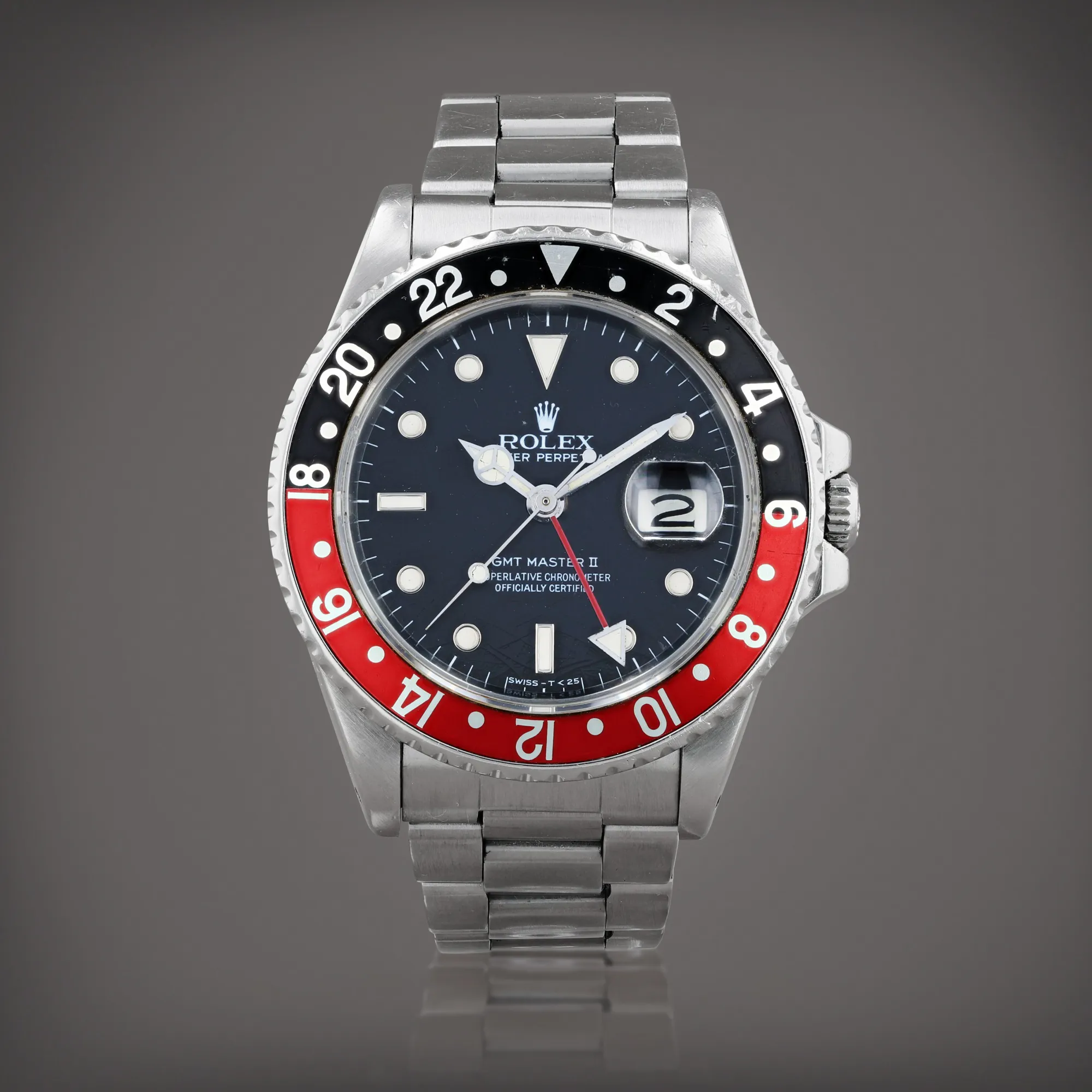 Rolex GMT-Master II 16760 40mm Stainless steel Black