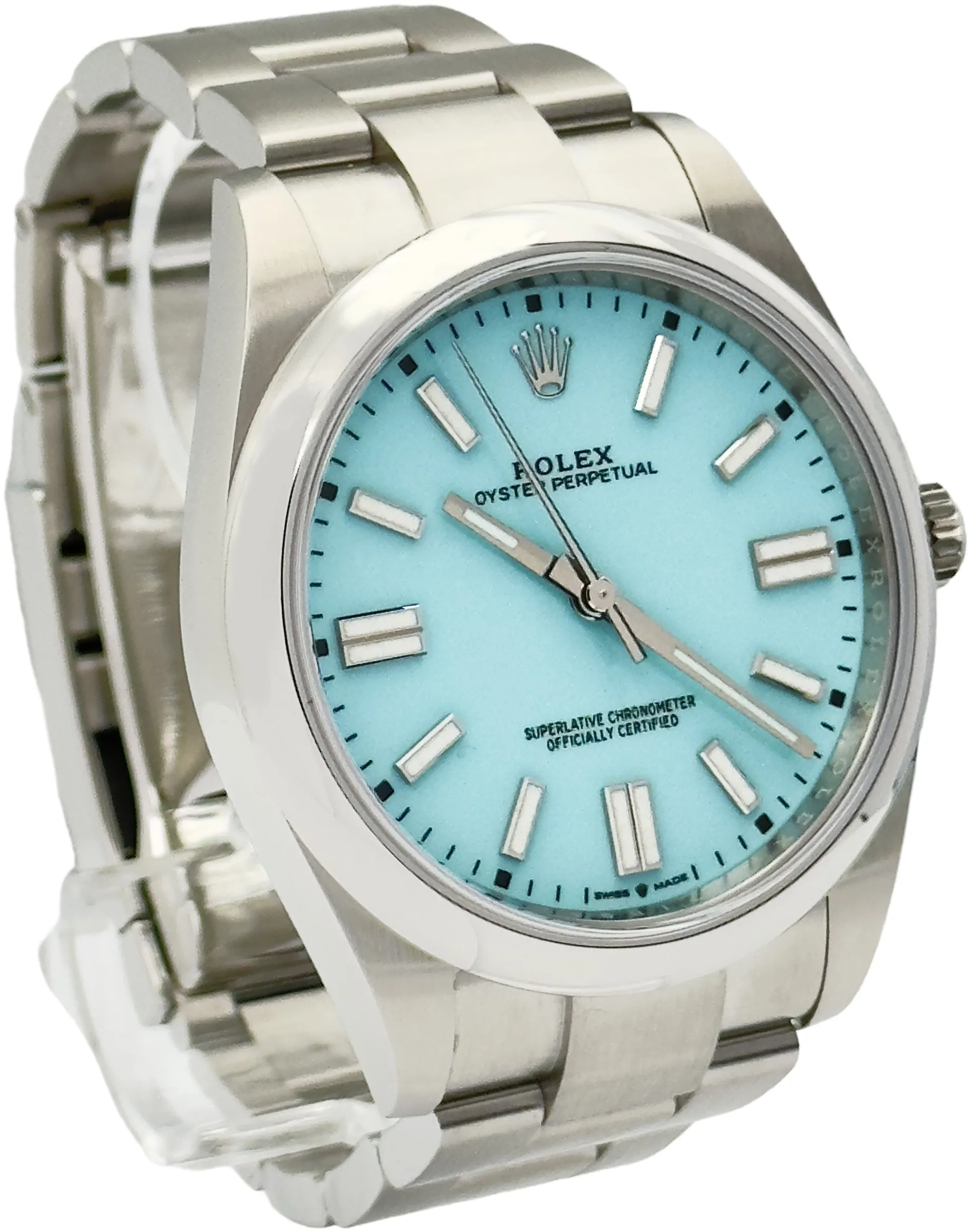 Rolex Oyster Perpetual 41 124300 41mm Stainless steel Tiffany 1