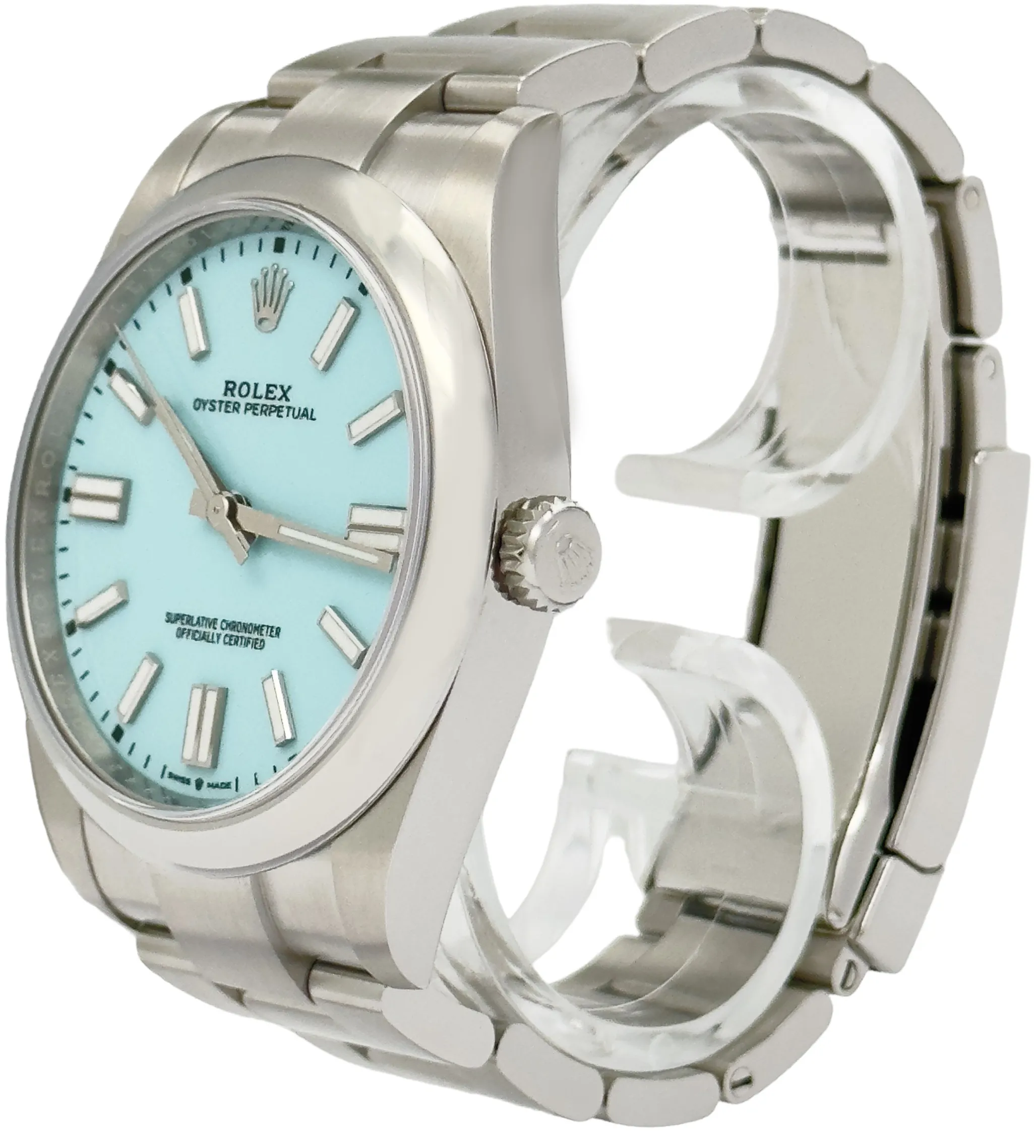 Rolex Oyster Perpetual 41 124300 41mm Stainless steel Tiffany 2