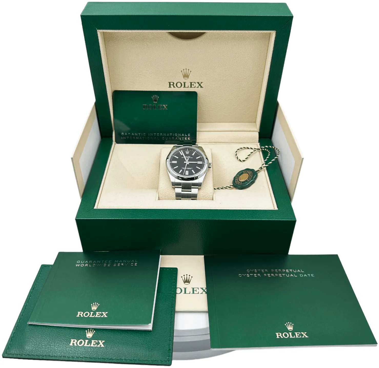 Rolex Oyster Perpetual 41 124300 41mm Stainless steel Black 4