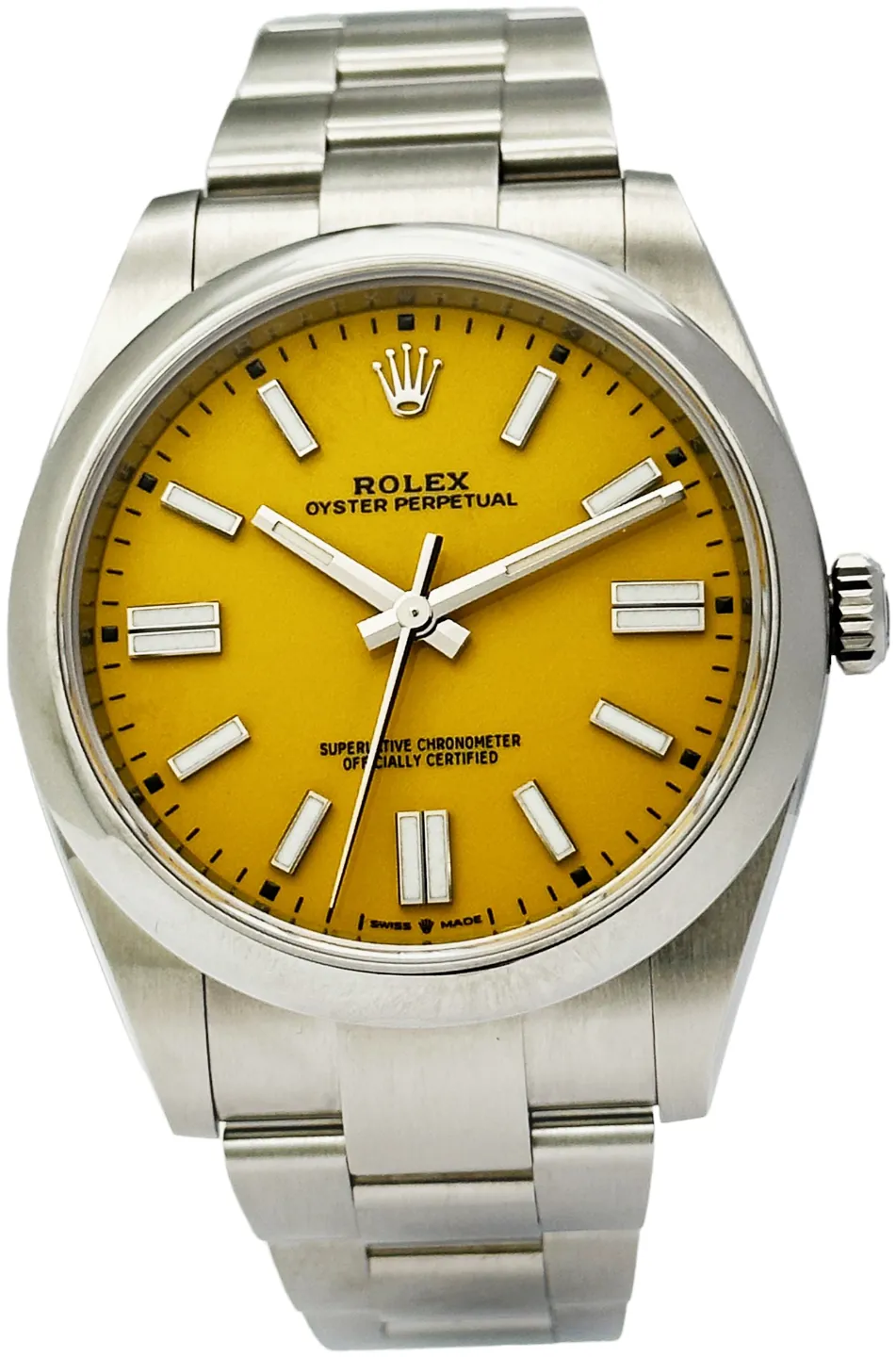 Rolex Oyster Perpetual 41 124300 41mm Stainless steel Yellow