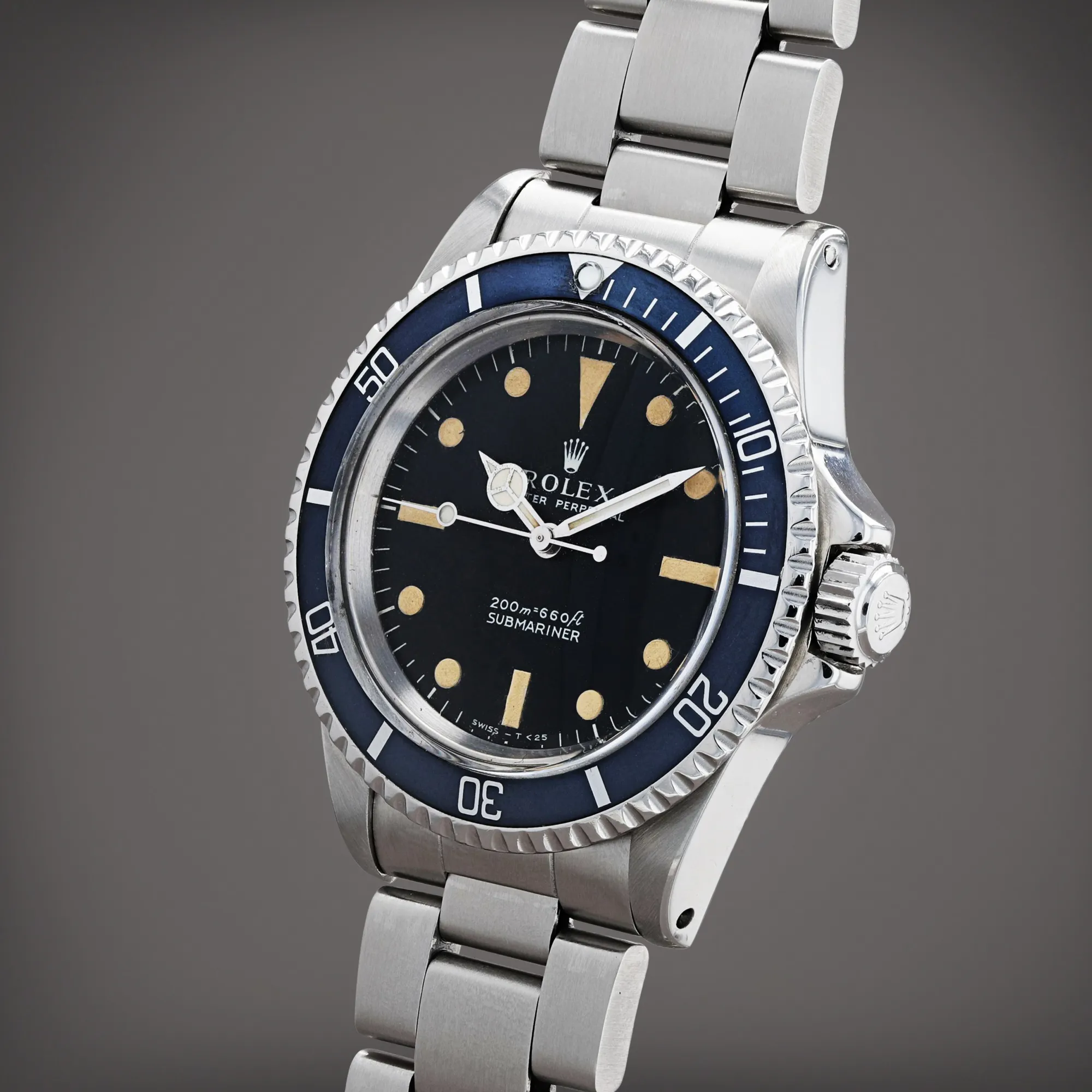 Rolex Submariner 5513 40mm Stainless steel Black 1