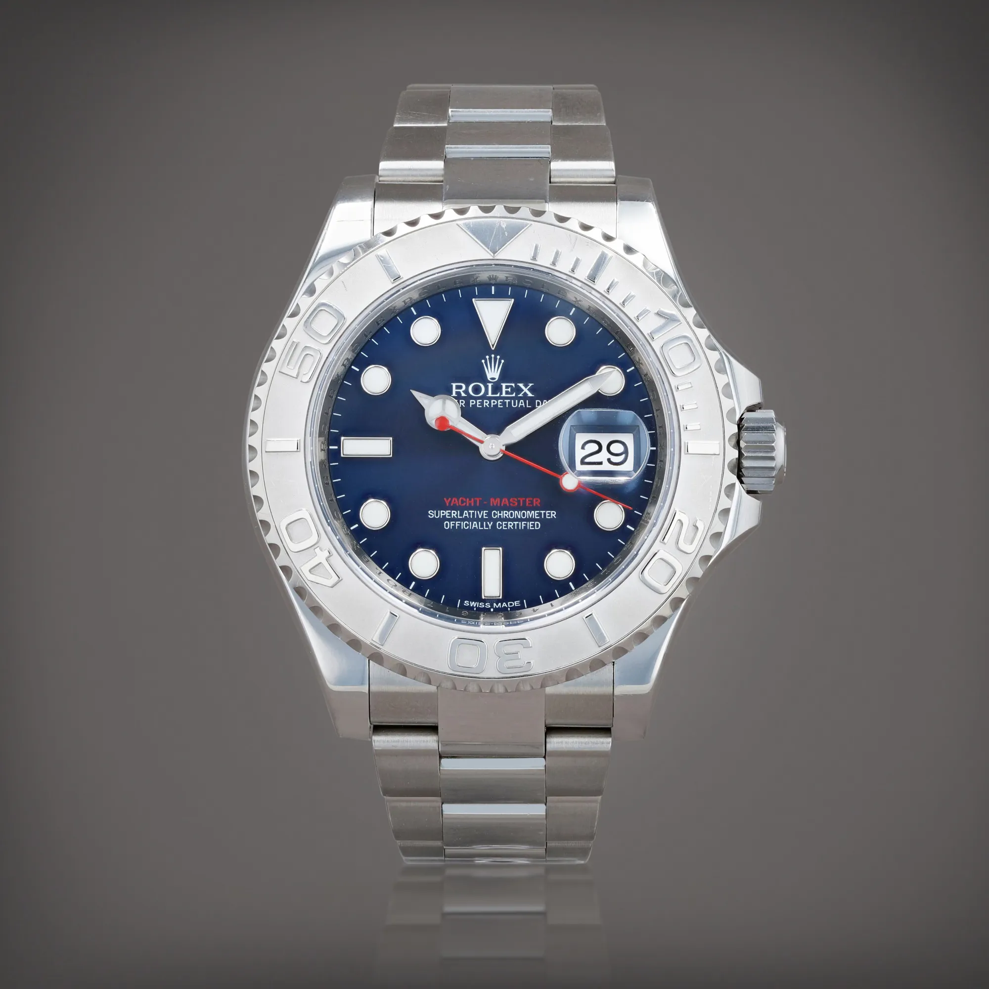 Rolex Yacht-Master 116622 40mm Stainless steel Blue