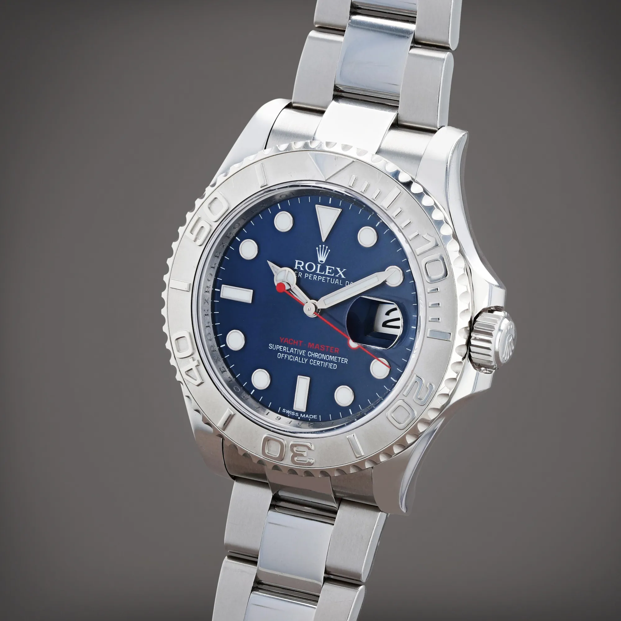 Rolex Yacht-Master 116622 40mm Stainless steel Blue 1