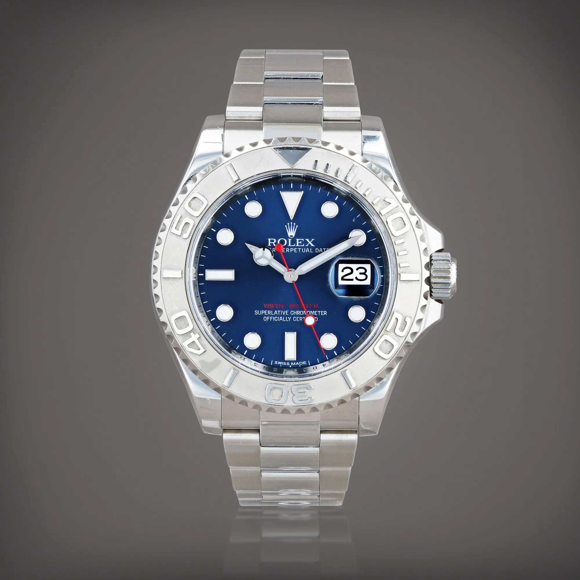 Rolex Yacht-Master 116622 40mm Stainless steel Blue