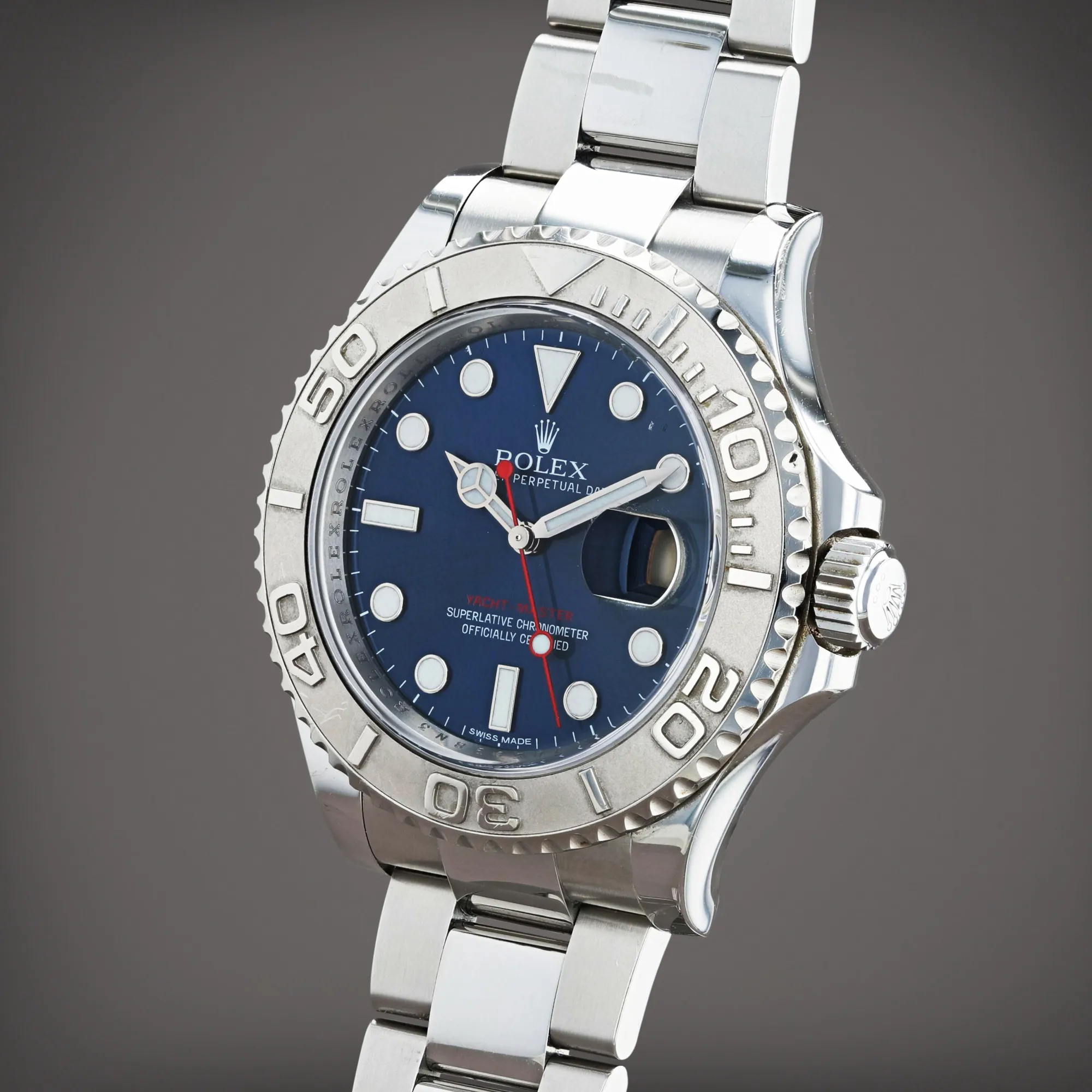 Rolex Yacht-Master 116622 40mm Stainless steel Blue 1