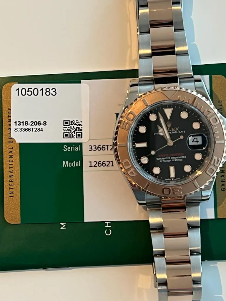 Rolex Yacht-Master 40 126621 40mm Rose gold and Stainless steel Black 5