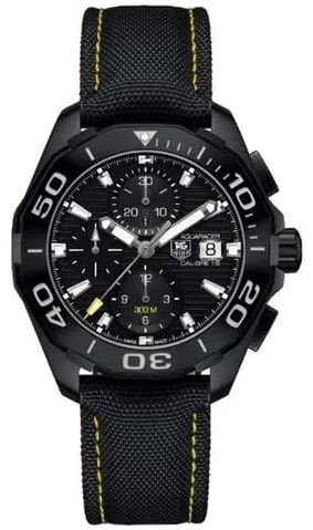 TAG Heuer Aquaracer CAY218A.FC6361 43mm Titanium Black