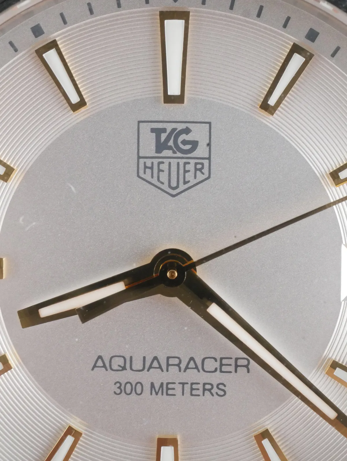 TAG Heuer Aquaracer 40mm Yellow gold and Stainless steel Silver 2