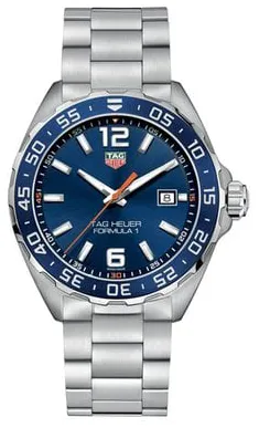 TAG Heuer Formula 1 Quartz WAZ1010.BA0842 43mm Stainless steel Blue