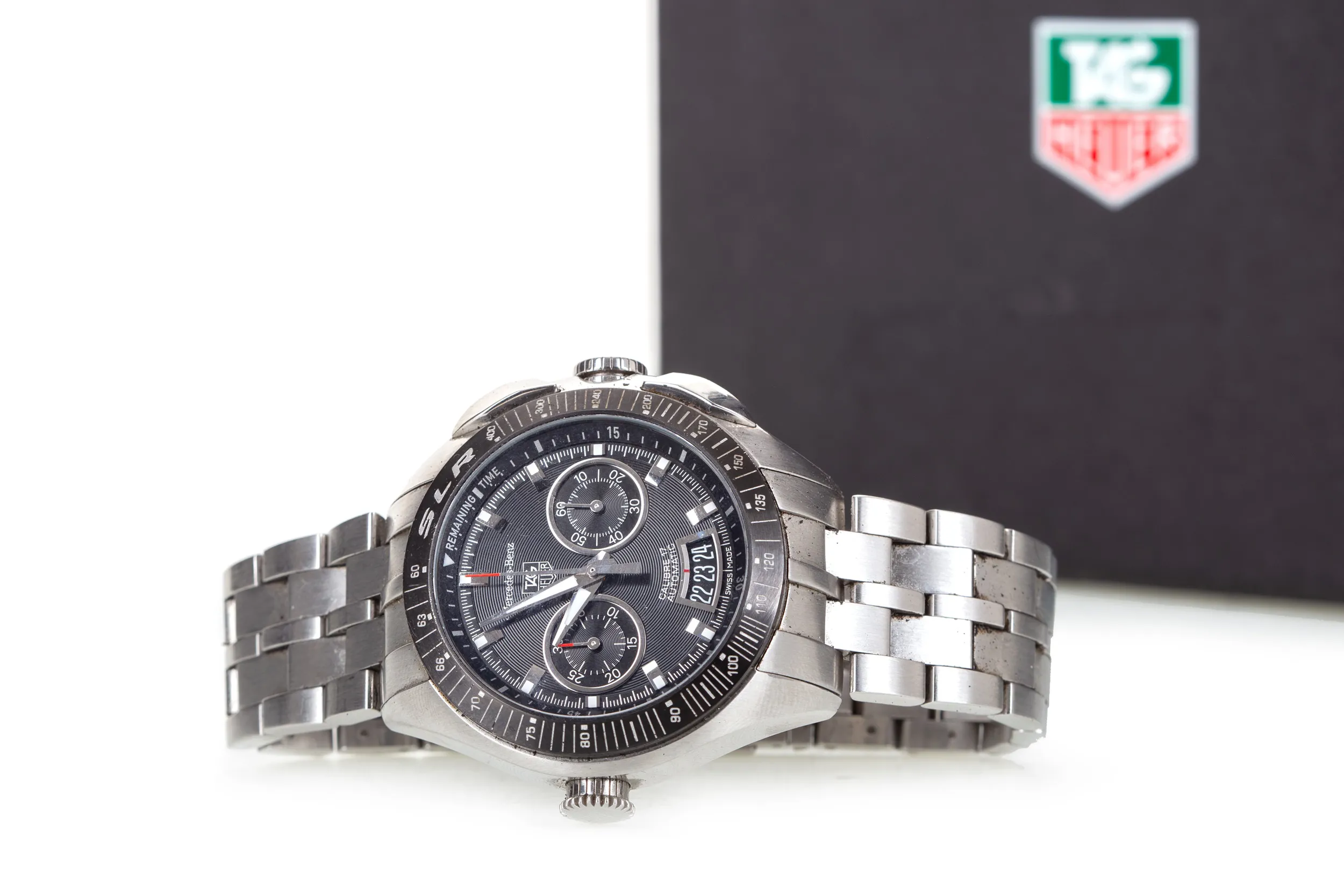 TAG Heuer SLR 45mm Stainless steel Black