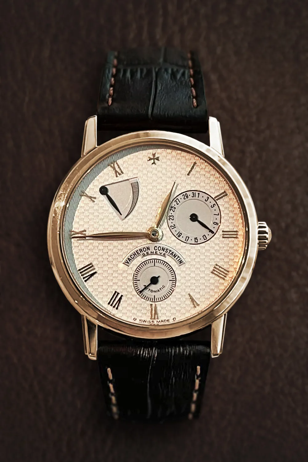 Vacheron Constantin Patrimony 47200 36mm Yellow gold Silver