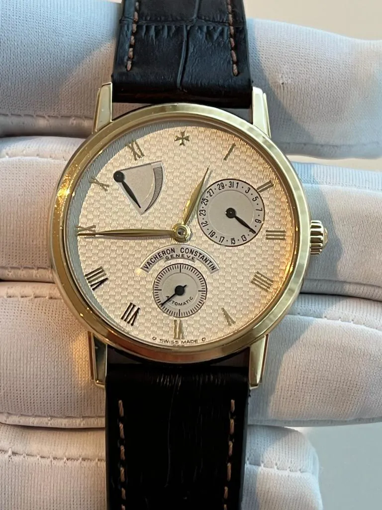 Vacheron Constantin Patrimony 47200 36mm Yellow gold Silver 1