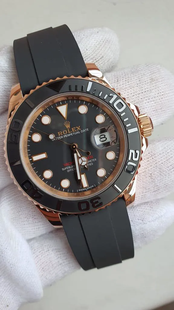 Rolex Yacht-Master 40 116655 40mm Rose gold Black