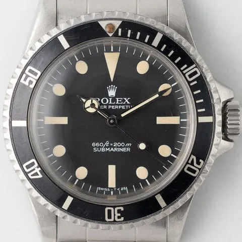 Rolex Submariner 5513 39.5mm Stainless steel