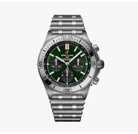 Breitling Chronomat AB0134101L1A1 42mm Stainless steel Green