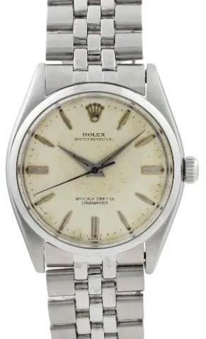 Rolex Oyster Perpetual 34 6569 34mm Steel White