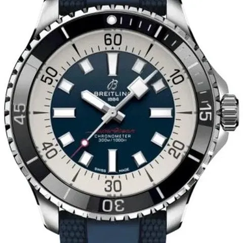 Breitling Superocean A17376211C1S1 44mm Stainless steel Blue