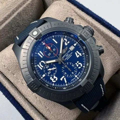 Breitling Avenger V13375101C1X1 48mm Titanium Blue