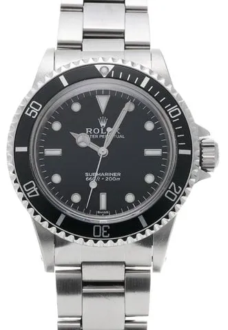 Rolex Submariner 5513 40mm Stainless steel Black