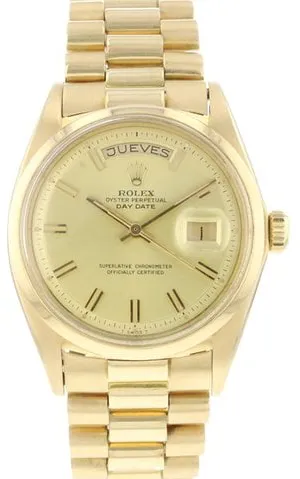 Rolex Day-Date 36 1802 36mm Yellow gold Gold