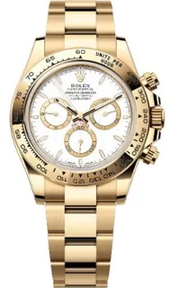 Rolex Daytona 126508 40mm Yellow gold White