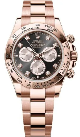 Rolex Daytona 126505 40mm Rose gold Black